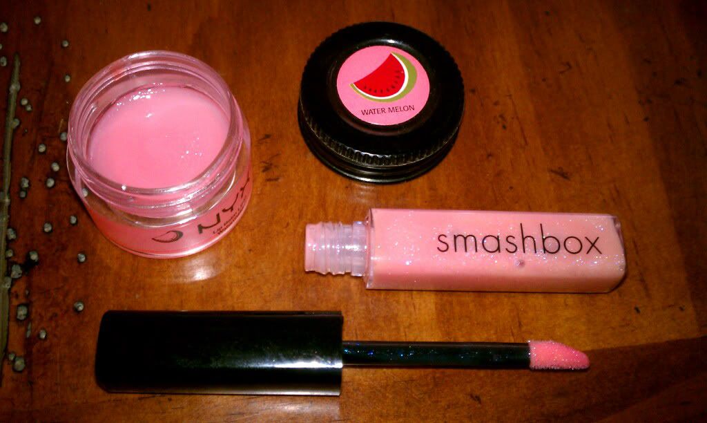 Read My Life As Carrie Summer Lip Combo NYX Watermelon Lip Balm